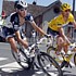 Andy Schleck pendant la cinquime tape du Tour de France 2010
